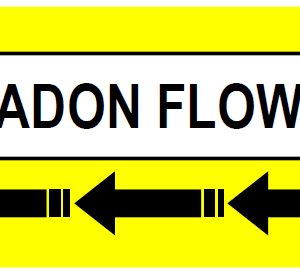 Radon System Labels - Flow